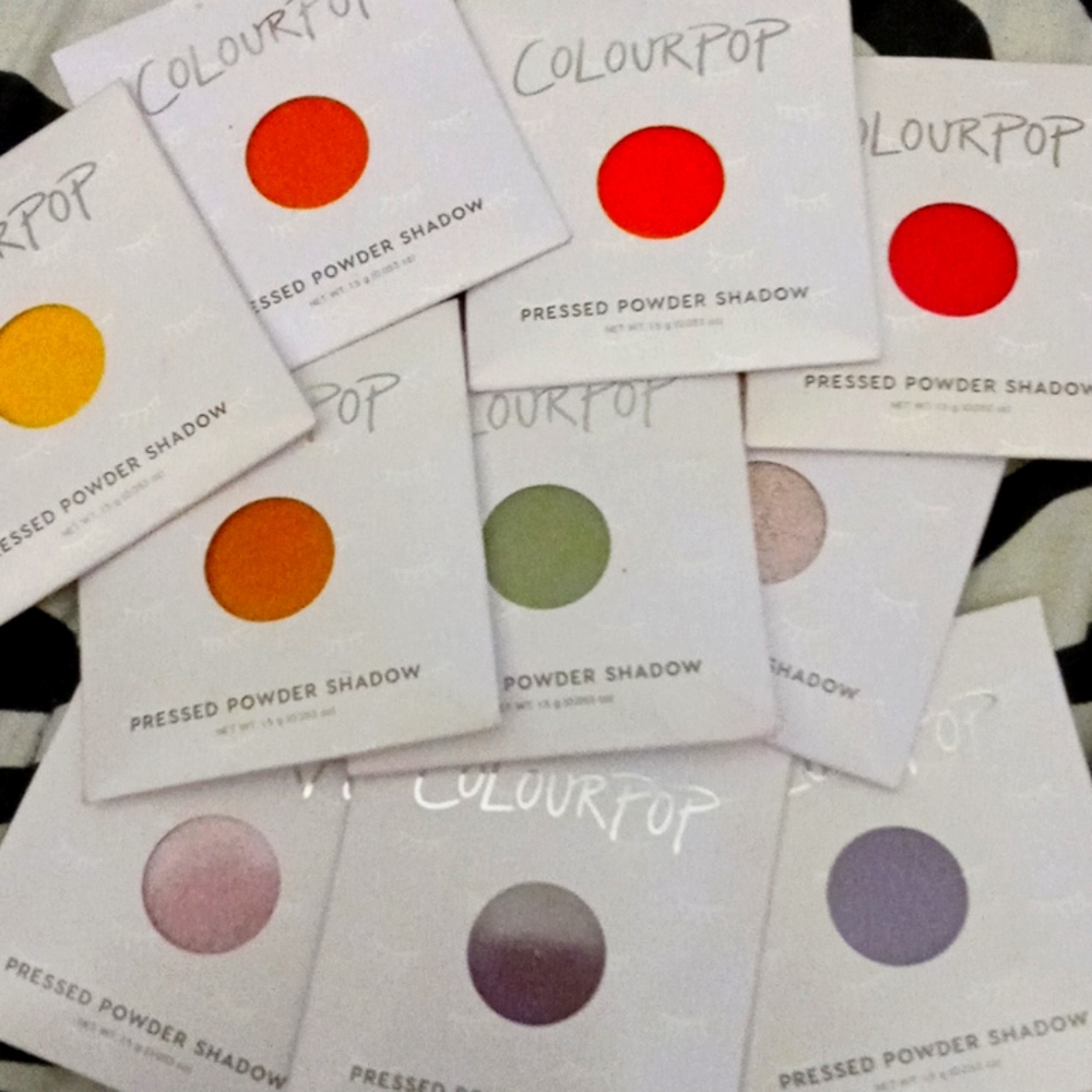 💙Colourpop Singles : Pressed Powder Singles!